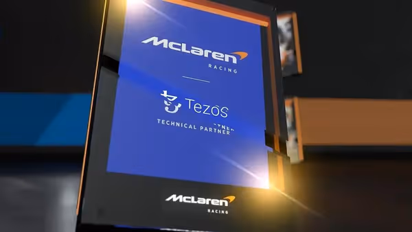 Off To The Races Tracking the Progress of the Tezos McLaren Racing Partnership with Max Wolfe image 1