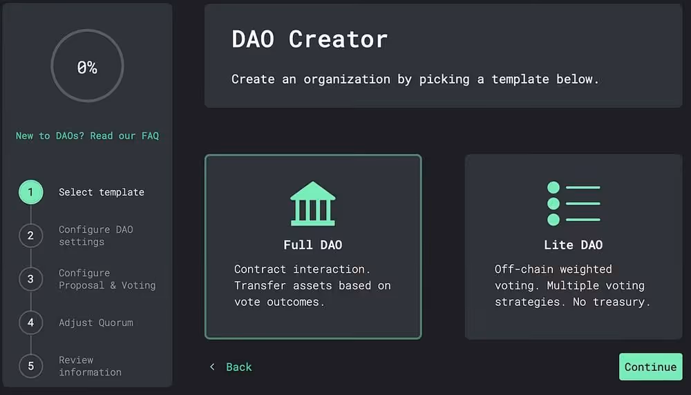 Homebase Integrates Off-Chain 'Snapshot' Polls From Homebase Lite & Adds a Governance Token Creation Wizard, image 5
