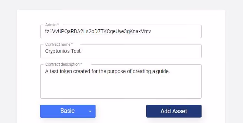 How To Easily Create a Token on Tezos, image 3