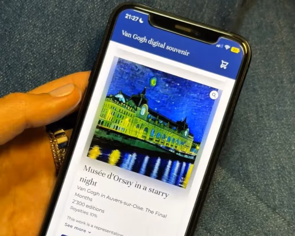 Let's Gogh! The Musée d'Orsay & Tezos Foundation Partnership, lead with digital souvenirs powered by KERU - What it Represents, image 3